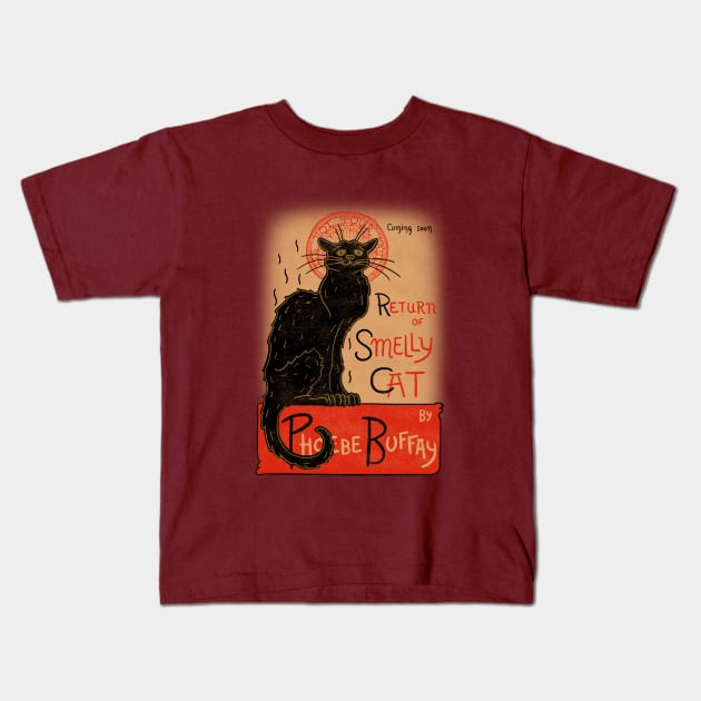 Smelly cat Kids T-Shirt by rakelittle